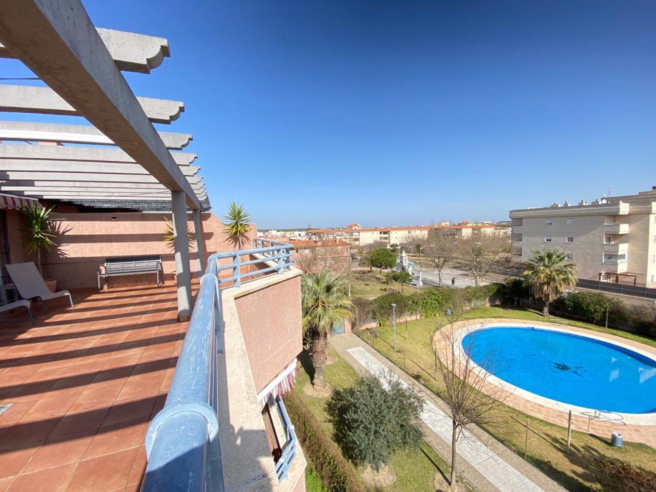Atico Terraza 65M. Playa, Piscina, A/C, Wifi Apartment Sanlucar de Barrameda Exterior photo