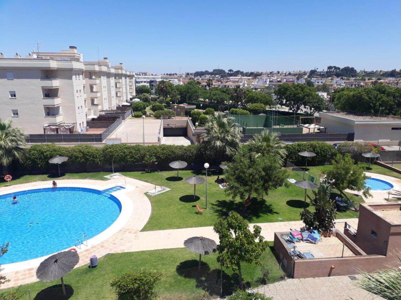 Atico Terraza 65M. Playa, Piscina, A/C, Wifi Apartment Sanlucar de Barrameda Exterior photo